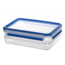 Emsa Aufschnittbox Clip & Close 2x0,6l 2teilig Emsa Aufschnittbox Clip & Close 2x0,6l 2teilig