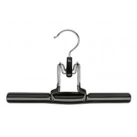Mawa Klemm-Hosenbügel mat Metall 26cm schwarz