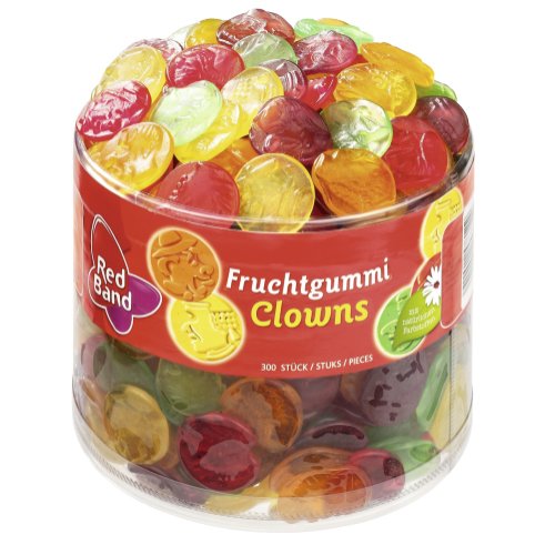 Fruchtgummi Clowns Dose