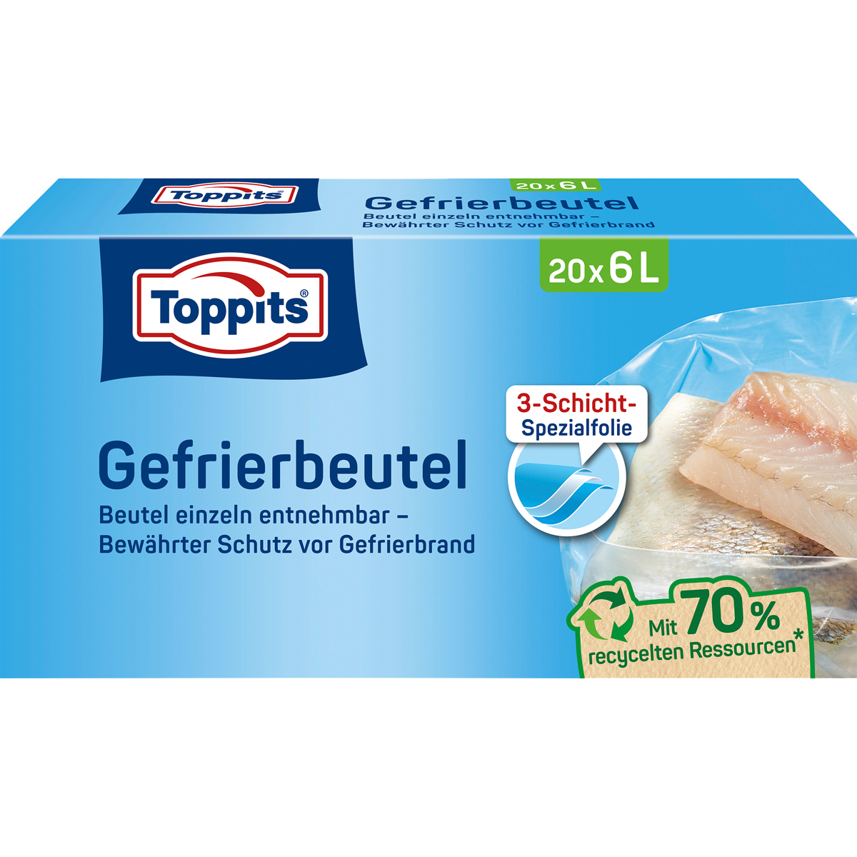 Gefrierbeutel 6l mit Standboden Gefrierbeutel 6l mit Standboden