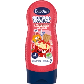 Bübchen Kinder Shampoo & Duschgel 2in1 Spaghetti-Eis Monster