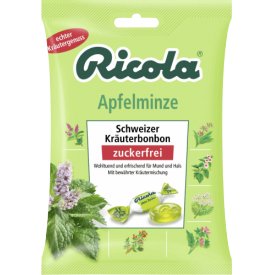 Ricola Apfelminze Bonbons zuckerfrei Ricola Apfelminze Bonbons zuckerfrei