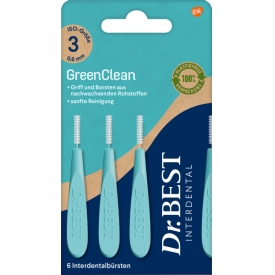Dr. Best Interdentalbürsten GreenClean 0,6 mm ISO 3