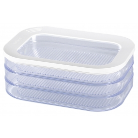 Mepal Vorratsdose Modula Aufschnitt 3x 550 ml 22,4x16x8,6cm Mepal Vorratsdose Modula Aufschnitt 3x 550 ml 22,4x16x8,6cm