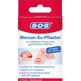 SOS Warzen Entferner Pflaster, Warzen-Ex SOS Warzen Entferner Pflaster, Warzen-Ex