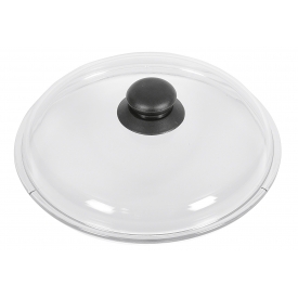 Karl Krüger Glasdeckel mit Kunststoffknopf Ø24cm