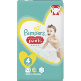Pampers Premium Protection Pants G.4 MAXI 9-15 Big Pack
