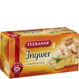 Teekanne Ingwer Tee 18 Stück Teekanne Ingwer Tee 18 Stück