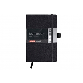 Herlitz Notizbuch my.book Classic A5 96 Blatt kariert schwarz