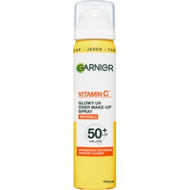 Garnier Vitamin C Glowy UV Over Make-Up Sonnenspray LSF 50+ Garnier Vitamin C Glowy UV Over Make-Up Sonnenspray LSF 50+