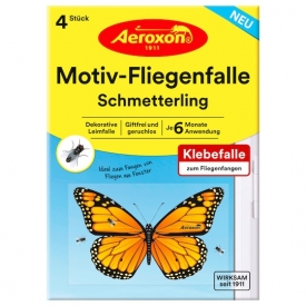 Aeroxon Aeroxon Fliegenfalle Schmetterling, 4 Stk Aeroxon Aeroxon Fliegenfalle Schmetterling, 4 Stk