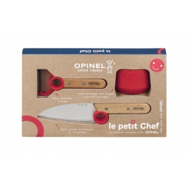 Opinel Kinder Kochmesser-Set Le petit Chef 3teilig Opinel Kinder Kochmesser-Set Le petit Chef 3teilig
