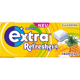 Extra Kaugummi, Refreshers Tropical, zuckerfrei Extra Kaugummi, Refreshers Tropical, zuckerfrei