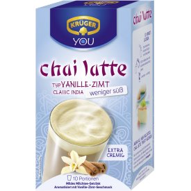 Krüger Chai Latte Vanille-Zimt, weniger süß Krüger Chai Latte Vanille-Zimt, weniger süß