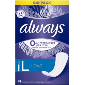 Always Slipeinlagen Extra Protection 0% L Bigpack Always Slipeinlagen Extra Protection 0% L Bigpack