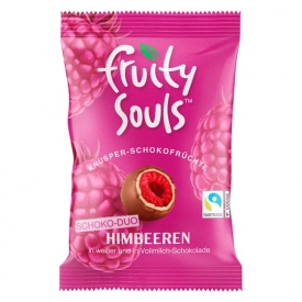 Frutiy Knusper-Schokofrüchte Himbeeren Schoko-Duo Frutiy Knusper-Schokofrüchte Himbeeren Schoko-Duo