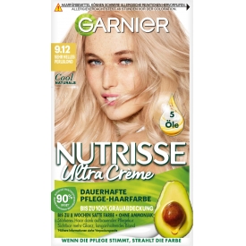 Nutrisse Ultra Crème Dauerhafte Pflege-Haarfarbe Nr. 9.12 Sehr Helles Perlblond Nutrisse Ultra Crème Dauerhafte Pflege-Haarfarbe Nr. 9.12 Sehr Helles Perlblond