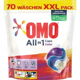 Omo Waschmittel Caps All in1 Color 1890g XXL
