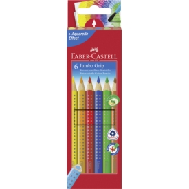 Faber Castell Farbstifte Jumbo Grip 6er Kartonetui