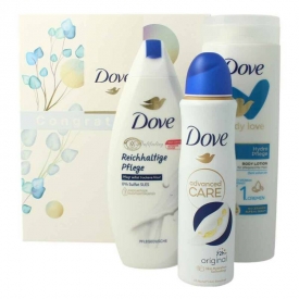 Dove Geschenkset Thank you Deospray, Dusche, Bodylotion Dove Geschenkset Thank you Deospray, Dusche, Bodylotion