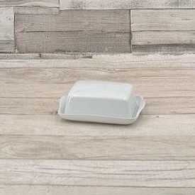 Retsch Butterdose Snack 250gr. 15,5x12,5cm weiß 2tlg