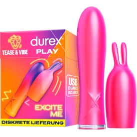 Durex Durex Vibrator & Teaser Tip Durex Durex Vibrator & Teaser Tip