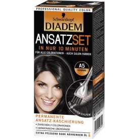 Schwarzkopf Diadem Ansatzset A5 Schwarz Schwarzkopf Diadem Ansatzset A5 Schwarz