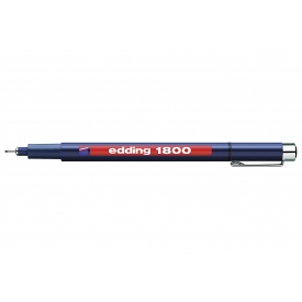 Edding Fineliner 1800 Profipen 0,7mm schwarz