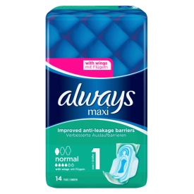 Always Maxi Binden plus mit Flügel