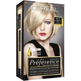 LOreal Paris Coloration Préférence Oslo Hellaschblond 9.1