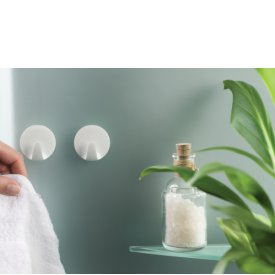 Tesa Haken Powerstrips Small weiß rund 3 Stück