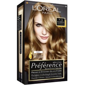 LOreal Paris Dauerhafte Haarfabe Coloration Préférence Caramelblond 7.3 LOreal Paris Dauerhafte Haarfabe Coloration Préférence Caramelblond 7.3