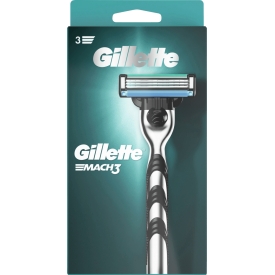 Gillette Rasierer Mach3 + 1 Klinge Gillette Rasierer Mach3 + 1 Klinge