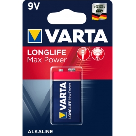 Varta Batterie MAX 9Volt Blister Varta Batterie MAX 9Volt Blister