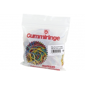  WIHEDÜ Gummiringe 50g farbig sortiert