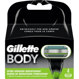 Gillette Rasierklingen Body Gillette Rasierklingen Body