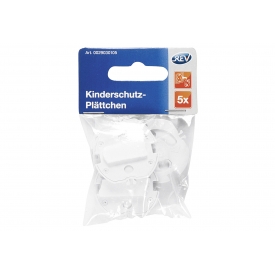 Rev Ritter Steckdosen Kinderschutz 5Stück weiß