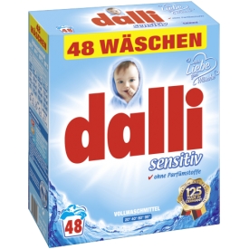 Dalli Vollwaschmittel sensitiv 48WL Dalli Vollwaschmittel sensitiv 48WL