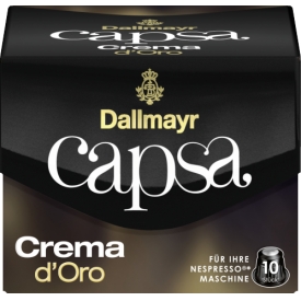 Dallmayr Capsa Crema d'Oro Kaffeekapseln Dallmayr Capsa Crema d'Oro Kaffeekapseln