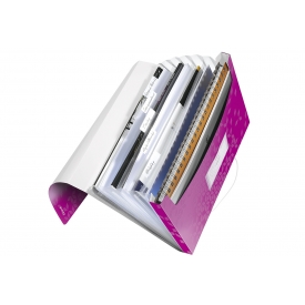 Leitz Projektmappe WOW A4 PP pink metallic