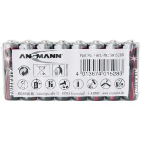 Ansmann Batterien Alkaline Mignon AA LR 6 red line Ansmann Batterien Alkaline Mignon AA LR 6 red line