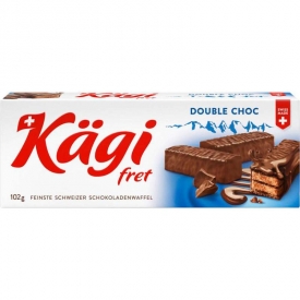 Kägi Mini-Waffel-Riegel fret, Double Choc Kägi Mini-Waffel-Riegel fret, Double Choc
