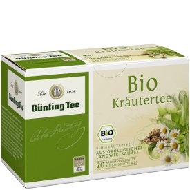Bünting Tee Bünting Bio Kräutertee, Aufgussbeutel