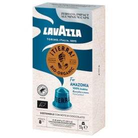 Lavazza Tierra Bio-Organic Nespresso Kompatible Kaffeekapseln für Amazonia Lavazza Tierra Bio-Organic Nespresso Kompatible Kaffeekapseln für Amazonia