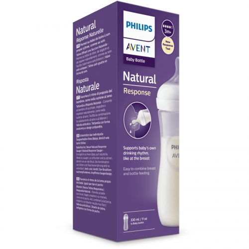 Philips Avent Natural Response Milchflasche 330ml Philips Avent Natural Response Milchflasche 330ml