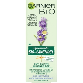 Garnier BIO Augencreme Anti-Falten Augenpflege Lavendel Garnier BIO Augencreme Anti-Falten Augenpflege Lavendel