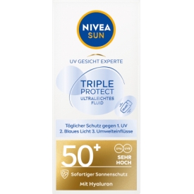 NIVEA SUN Sonnenfluid Gesicht triple protect LSF 50+ NIVEA SUN Sonnenfluid Gesicht triple protect LSF 50+