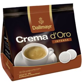 Dallmayr Crema d'Oro Intensa Kaffeepads Dallmayr Crema d'Oro Intensa Kaffeepads