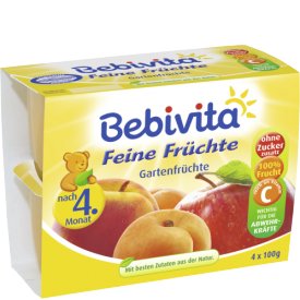 Bebivita Feine Früchte Gartenfrüchte Bebivita Feine Früchte Gartenfrüchte