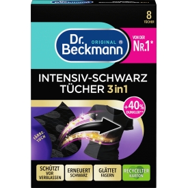 Dr. Beckmann Farbtücher Intensiv-Schwarz 3in1 Dr. Beckmann Farbtücher Intensiv-Schwarz 3in1